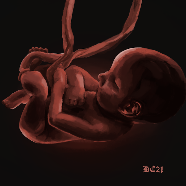 Avid6ix's tweet photo. On December 9th I had my first child. As soon I found out I was going to be a dad I couldnt help but to start drawing, and here is the finished piece ♥ Took me 8.5 hrs. I made an NFT out of this so it lives forever on the blockchain 🖤 #MyFirstNft https://t.co/l3wCGnEWt5