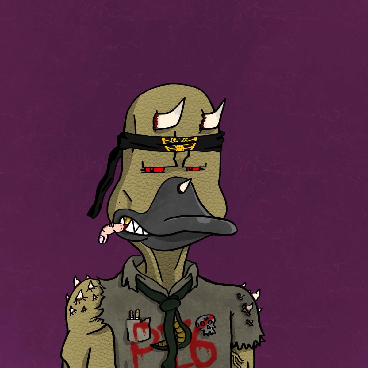 SixCrowns_'s tweet image. Some newly minted @noncoducks #HellDucks. Mint is now live for 0.03eth plus gas 🦆🦆