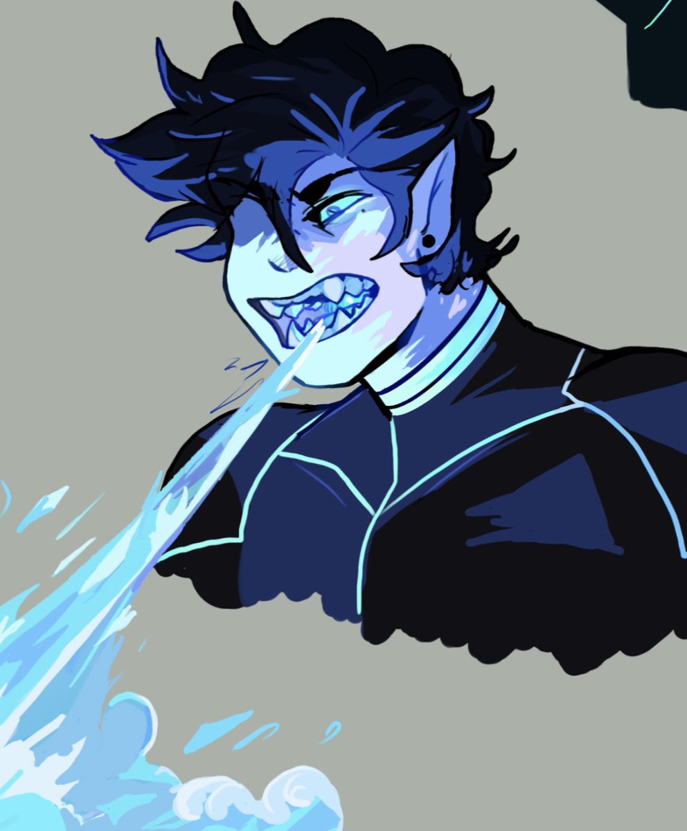 Sirimiri7's tweet photo. Our big boy finally in color once again. Stretchin out his prototype suits fabric. And some doodles of the big boy getting angry >:0. #gianttinyart #gtart #gianttiny #sizetwitter https://t.co/tScIl9Pk3b