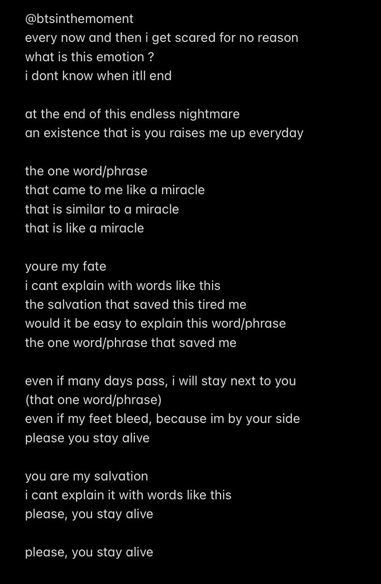 stay alive (prod. suga) sung by jungkook translation