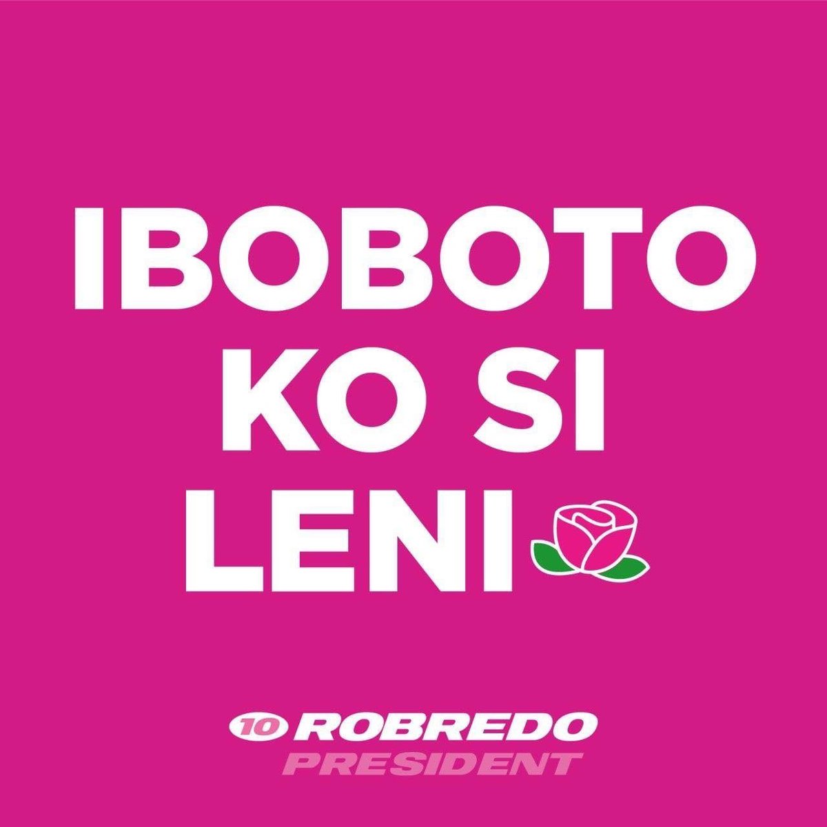 booseokhoon's tweet photo. She's the leader that we deserve! 💗🌷

#IbobotoKoSiLeni https://t.co/lam8e7qZK5