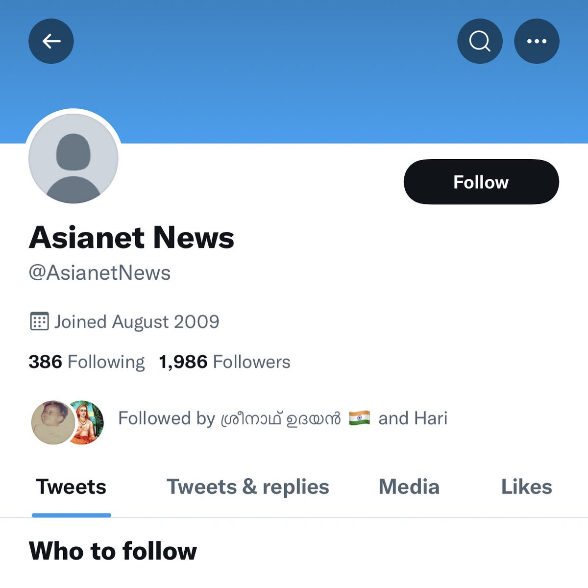 duryodan_'s tweet image. FYI: നിങ്ങൾ ജോലി ചെയ്യുന്ന മാധ്യമ സ്ഥാപനത്തിന്റെ ഒഫിഷ്യൽ ട്വിറ്റർ അക്കൗണ്ട് ഇതാണ് @AsianetNewsML 🤦🏻‍♂️ 

#SecondAttempt അടിപൊളി @sooryasindhu 💁🏻‍♂️.