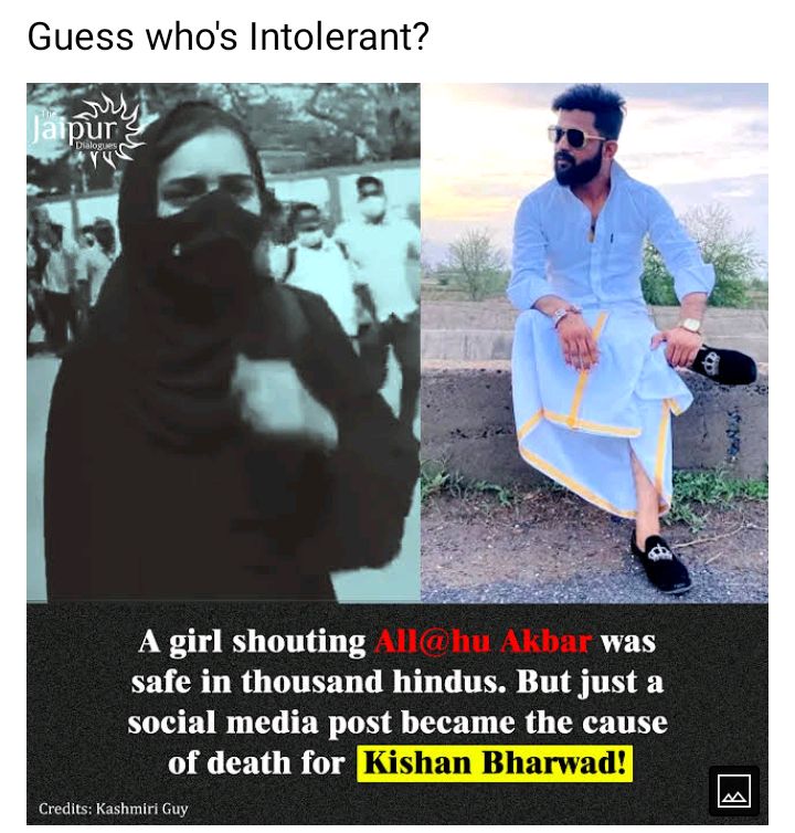SagarShine7's tweet photo. #HijabAurKitab wow a girl is safe between hundreds of Hindus but a girl is not safe between hundreds of Muslim
#HijabNahiKitaabDo https://t.co/PNIRk0fLe4