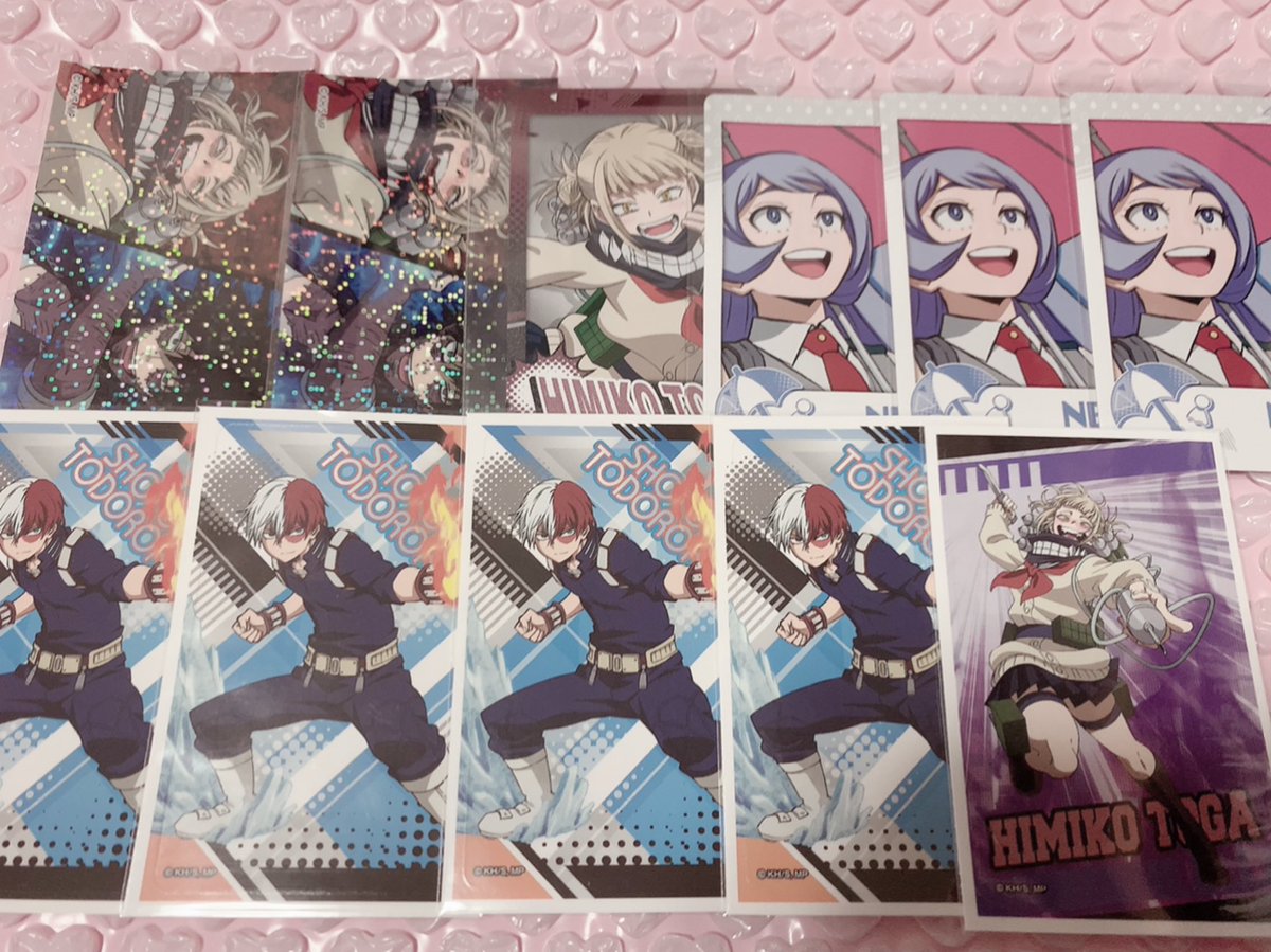 1111_pyon_'s tweet photo. 呪術廻戦 ヒロアカ スナップマイド ウエハース デコステ デコステッカー 交換

譲 画像
求 固ツイ>>三輪霞関連>狗巻 乙骨関連

大変難しいとは思いますがお気軽にご連絡お願い致します(˘•̥-•̥˘) https://t.co/CPTxZiXfDi