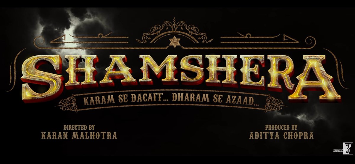 #Shamshera Releasing in Theatres On 22nd July 2022 🔥🔥🔥

#RanbirKapoor #VaaniKapoor #SanjayDutt