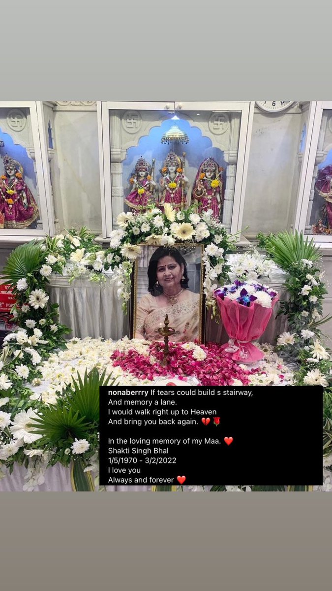 ETimesTV's tweet photo. @Nonaberrry in the remembrance of her mom β€οΈ
#nainasingh #nonaberry #tvcelebs #etimestv https://t.co/iPYgpz9QBU