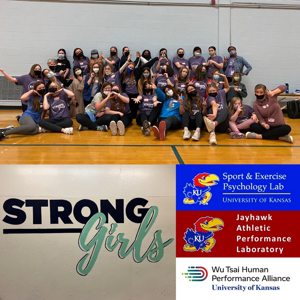 Jayhawk Athletic Performance Laboratory (@AthleticJayhawk) on Twitter photo 2022-02-11 05:36:18 Excited that the Strong Girls program is back! What a great life skills & physical activity program for 6th-8th grade girls & their college mentors. #RockChalk #Jayhawk #KU #JAPL #WuTsaiAlliance #KUsportpsych Excited that the Strong Girls program is back! What a great life skills & physical activity program for 6th-8th grade girls & their college mentors. #RockChalk #Jayhawk #KU #JAPL #WuTsaiAlliance #KUsportpsych