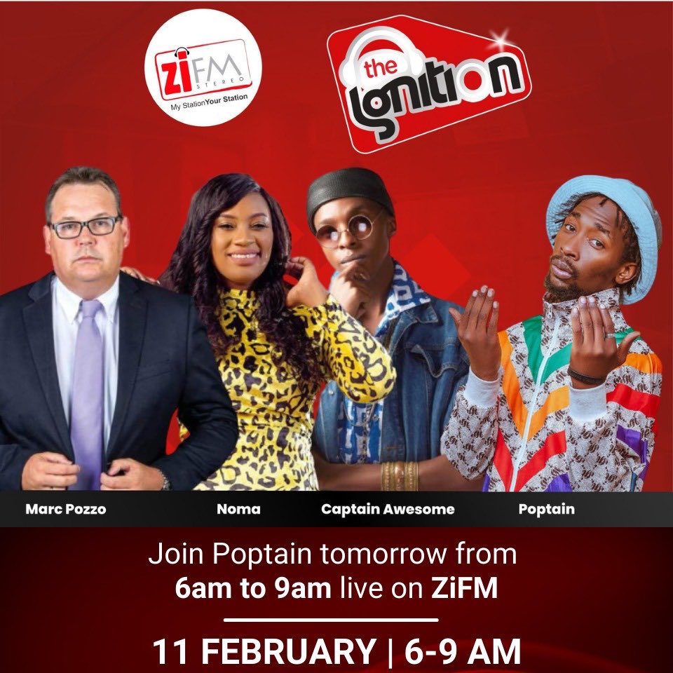 normadaqueen's tweet photo. Jam packed show! VukaUgezeUbangene ⁦@realpoptain⁩ on #IgnitionBreakfast ⁦@ZiFMStereo⁩ Imheni iyo!!!! https://t.co/piwsojCrci