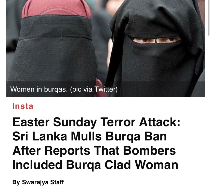 ETHVillage's tweet photo. @LiveAdalat @KapilMishra_IND Face veil should be completely banned at all public places too.

Its security risk.
Some Islamic terrorists use this to hide their identities 

 #HijabBan  #Hijab https://t.co/NhcR2gCu5w