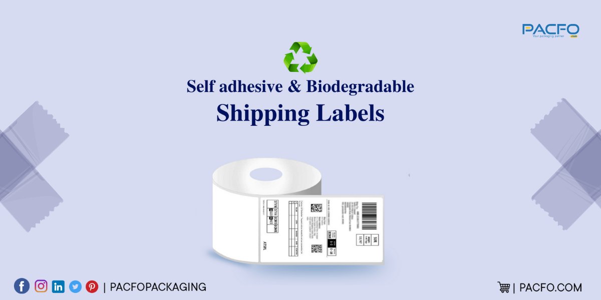 pacfopackaging's tweet image. Shipping labels are an essential part of e-commerce logistics. Shipping labels are a type of identification label that helps describe and specify what’s inside a package. 
Shop:pacfo.com
#Pacfo #LetsTalkPackaging #AdjustablePackaging #EconomicalPackaging #Protective
