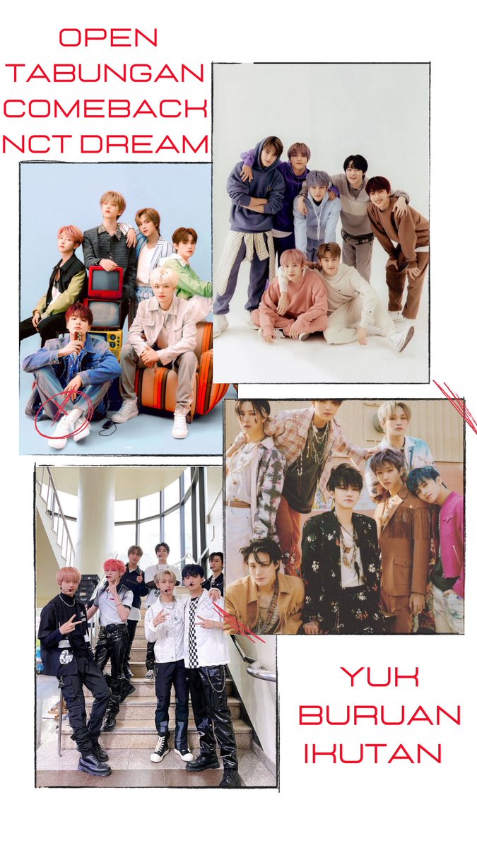 💚OPEN TABUNGAN COMEBACK NCT DREAM (EPO)💚
Please do read carefully before filling the link :)

Price &amp; DP : TBA (target 100k) 
CANCEL : HANGUS NO REFUND
BOOKSLOT : 10K

Cicilan minimal 10k/lebih (bisa dicicil kapan saja)