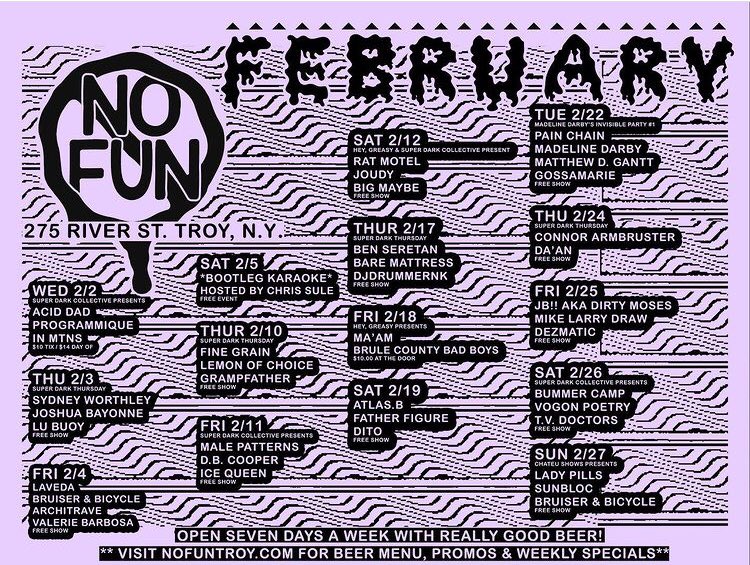 SUPER_DARK_CO's tweet photo. Killer Super Dark Thursday, thanks to everyone who made it out/ the bands! Great music continues all weekend so check out DJ/ experimental hip hop/ soul at Super Dark Days at @RareFormBrewCo Friday 6-9, then pop over to @nofuntroy for Ice Queen, D.B. Cooper, &amp; @MalePatterns ! https://t.co/o0dg6si99Z