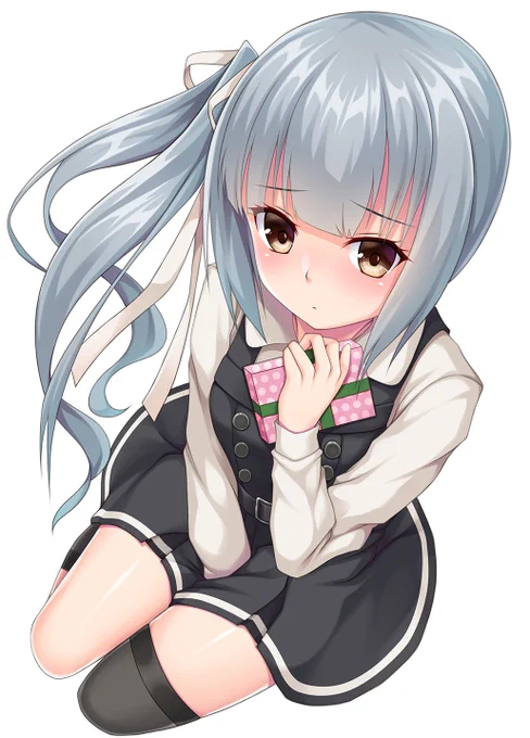 霞「チョコ、欲しいの…?」 #艦これ 