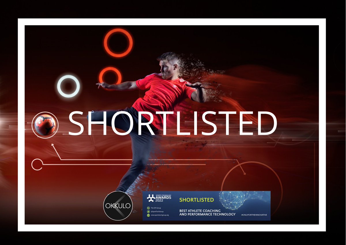 officialokkulo's tweet image. We have been shortlisted for &apos;Best Athlete Coaching and Performance Technology&apos; at this year&apos;s @SportTechGroup Awards! Super proud of the team @officialokkulo for all their hard work. 
#SportTechnologyAwards2022 #OnlyForTheInnovative #PerformanceTechnology #SportsTechnology