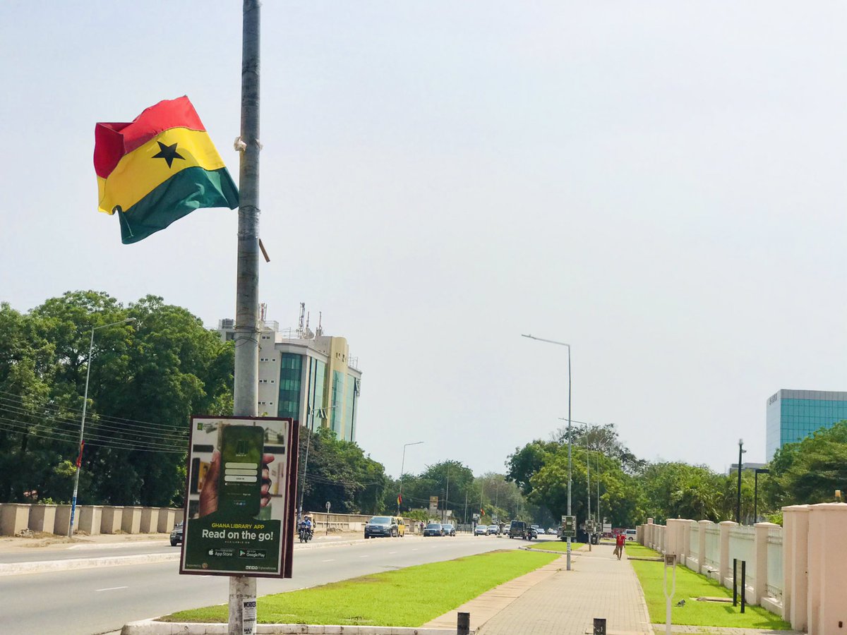 Where in Accra can you find this street?