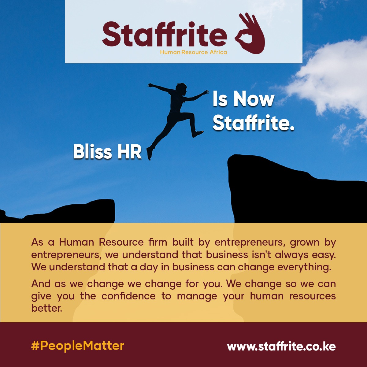 staffritehr's tweet photo. We are now taking the opportunity to evolve our brand in order to better communicate the breadth of expertise that https://t.co/Puar2lnV0l truly represents and realign with our refined value proposition and vision.
#Staffrite #PeopleMatter
#humanresources #technology https://t.co/qGogIe8QDJ