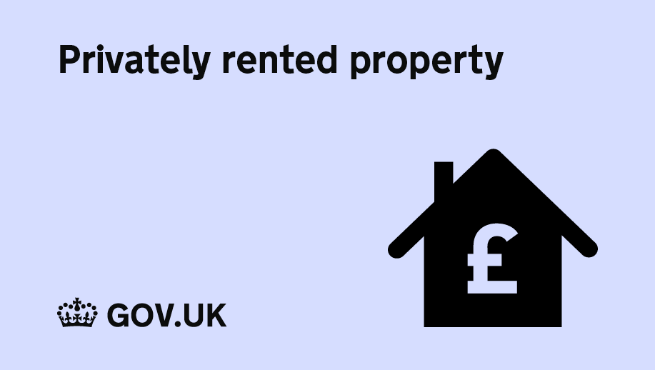 Privately rented property.