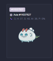 Sorteo Axie Mr desembarco!

Para participar :
-RT al tweet 
- Like
-Tag a 2 friends
-Follow <a href="/peibolter/">Peiboll</a> 
-Follow <a href="/AxiesFarms/">Axies Farms M&L | Academia de AxieInfinity</a>

Daré el ganador por stream el día 18/02/2022
Suerte a todos! :)