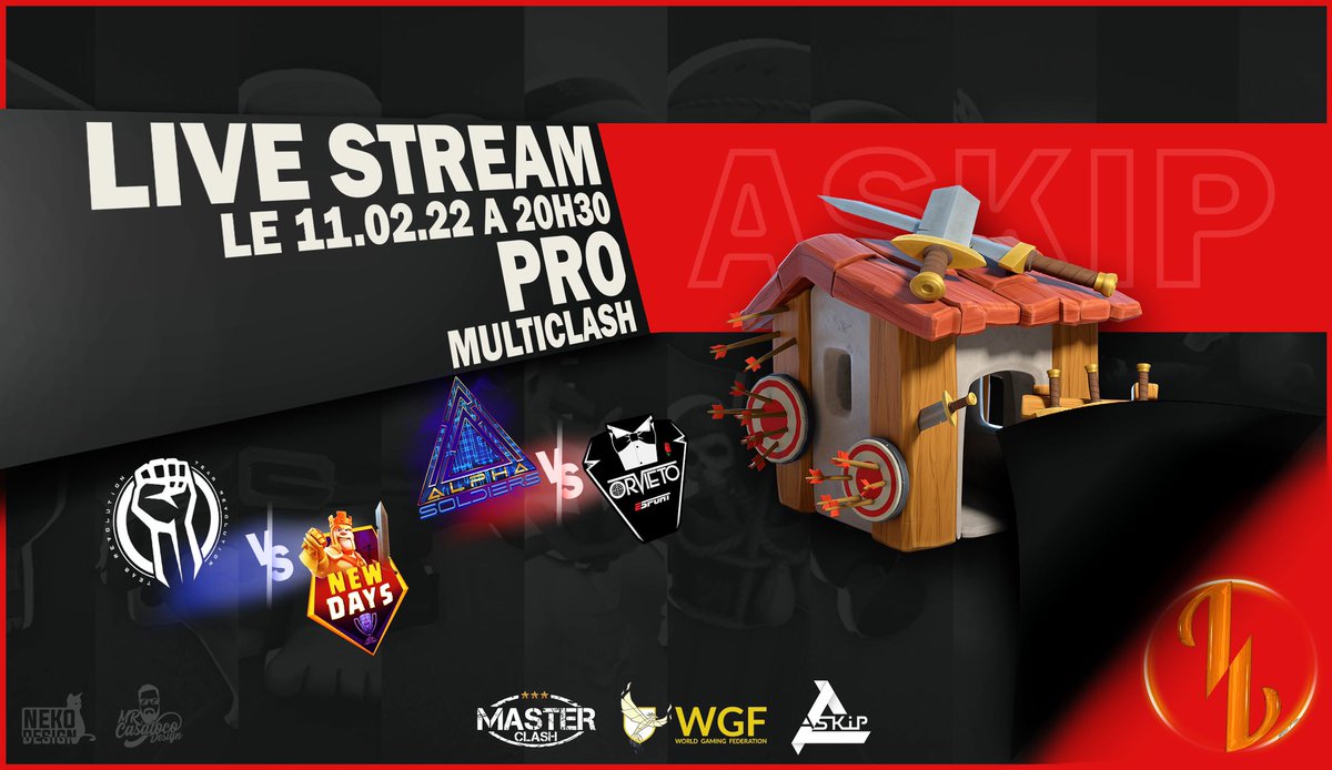 TRevolution_ES's tweet image. Rendez-vous ce soir pour la fin de notre match barrage contre @NewDays72 en HCL Pro @ASKIPgaming ! 🔥⚔️

A partir de 20:30 sur la chaîne de @LEXoffi : 

twitch.tv/lexgo_tv