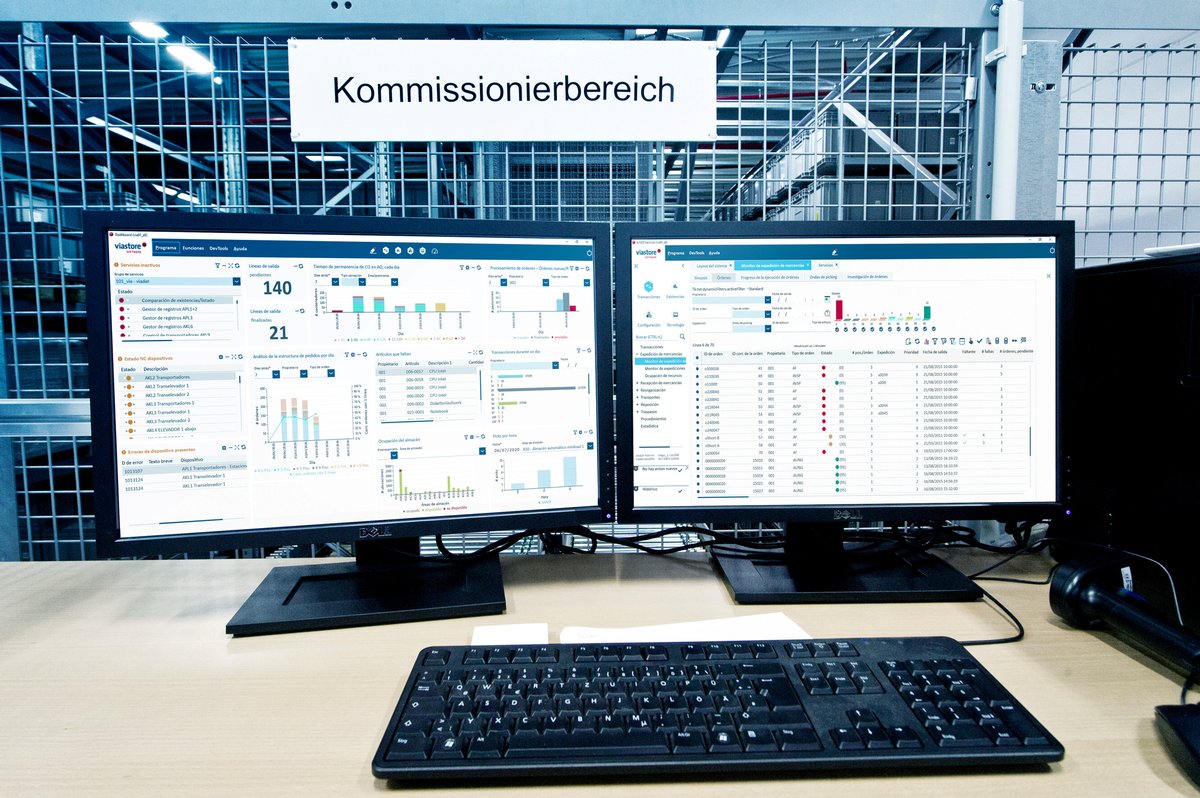 viastoreES's tweet photo. En este proyecto, garantizamos una gestión eficiente de flujos de materiales complejos, implementado nuestro software viadat para optimizar la gestión de almacenes y la tecnología de un líder productor de fórmulas infantiles https://t.co/Zhn3zhtBWY #intralogistica  #viastore https://t.co/8YZYHb4ok6