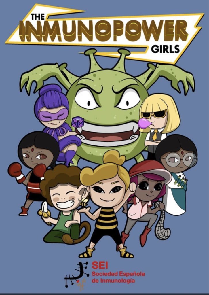 YbpCph's tweet photo. @SEinmunologia conmemora este viernes 11 de febrero del #DíaInternacionalMujeryNiñaenCiencia a través de la creación de las #InmunoPowerGirls: nuestro granito de arena para revertir la brecha de género en la ciencia y fomentar la vocación científica en las niñas https://t.co/szl6Kkh3xf