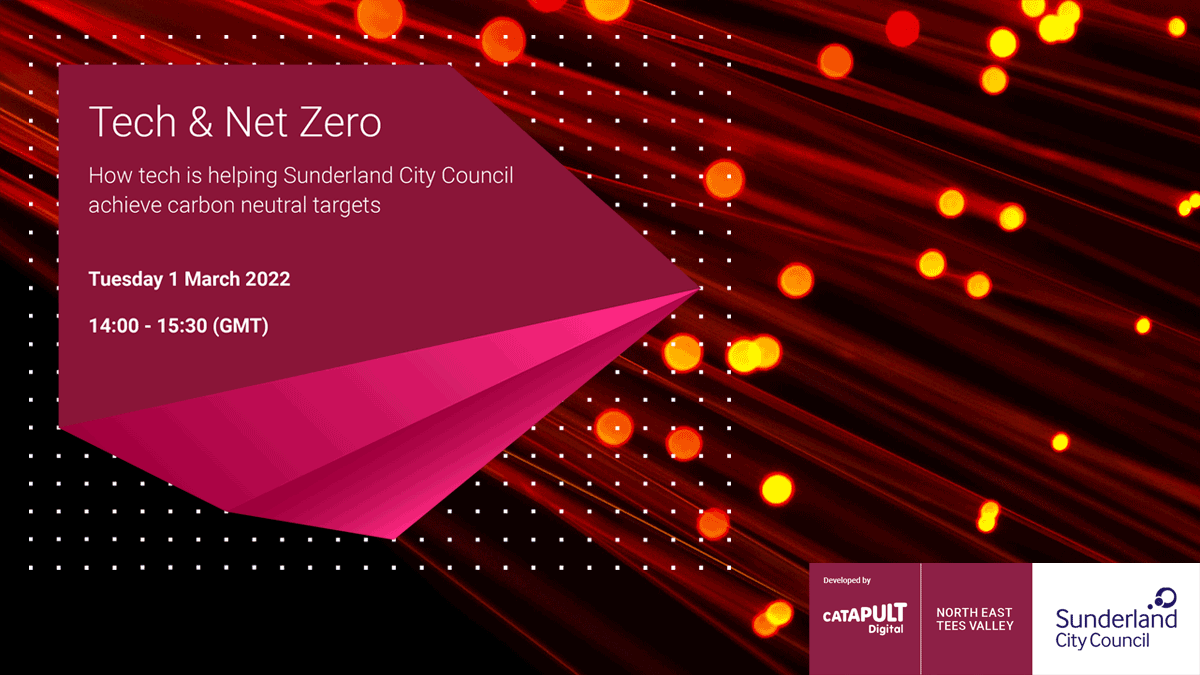 mo_mist's tweet photo. On 1 st March, @DigiCatNETV and @SunderlandUK are running an online showcase which will
explore how the Council is using tech to achieve their net-zero targets. Register via Eventbrite ➡ https://t.co/bOJh7POqIA
@SunSoftCity @DigiCatapult https://t.co/5r5NIf7VED