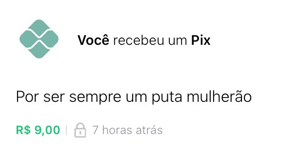 j&aacute; q minha dm ta block podem falar comigo por pix tb kkkkk   eu acho t&atilde;o fofo esses mimozinhos de valor