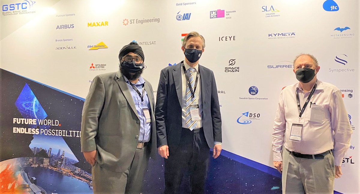 SSCspace's tweet photo. Great reconnecting with old and new friends at GSTC this week! We are always excited to share the benefits of providing the world's first truly global Ka-band network and shedding light on our rich lunar heritage and exciting future 🛰️🌕 #GSTC2022 #SpaceConvention @SingaporeSpace https://t.co/AOgIj56Tkb