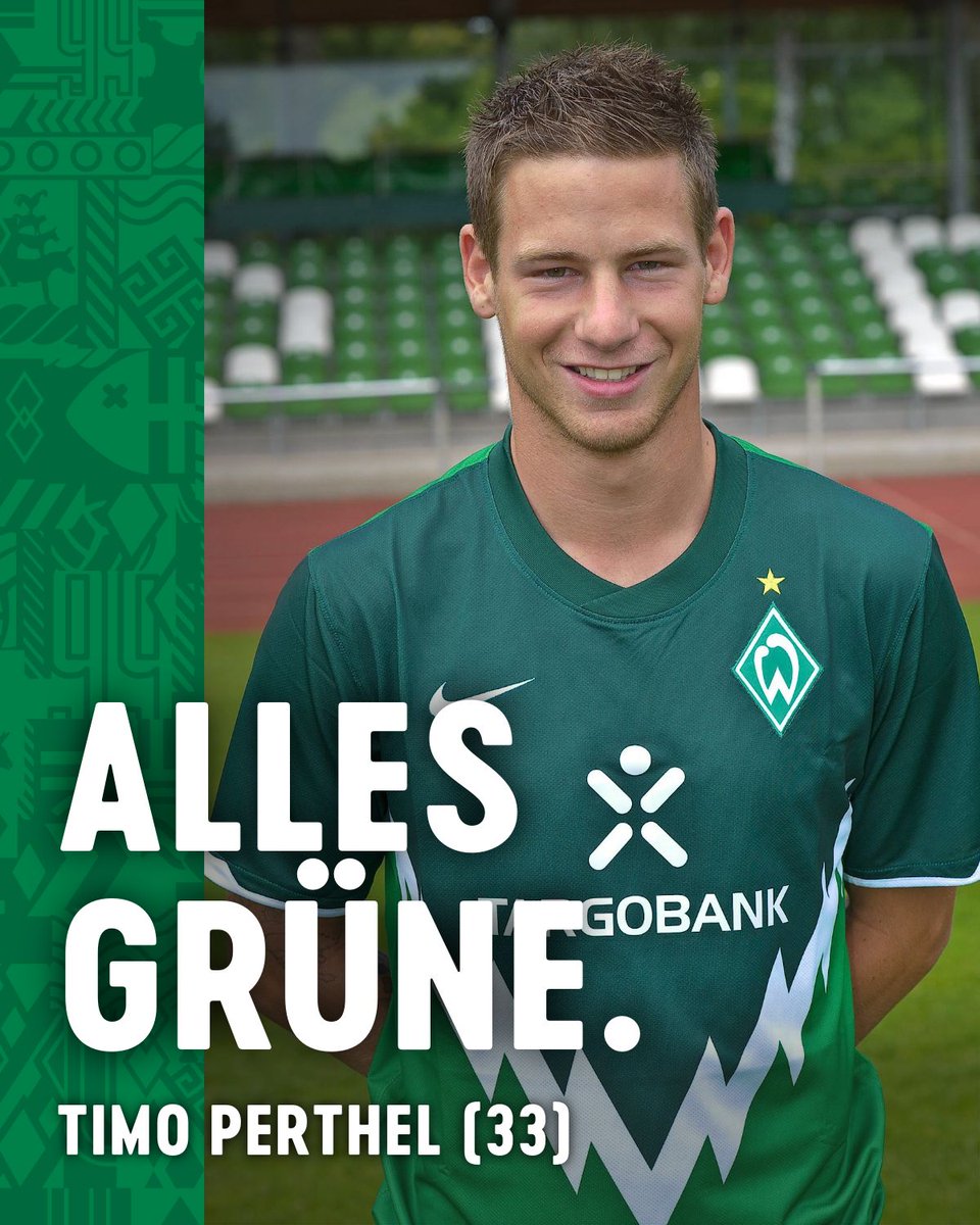 werderbremen's tweet photo. Herzlichen Glückwunsch, Timo #Perthel! 🎉Zur Feier des Tages treffen seine beiden ehemaligen Vereine #Werder und @HansaRostock heute Abend aufeinander. Wir wünschen alles Gute und ein schönes Spiel!⚽️ https://t.co/cwigIMxFRc