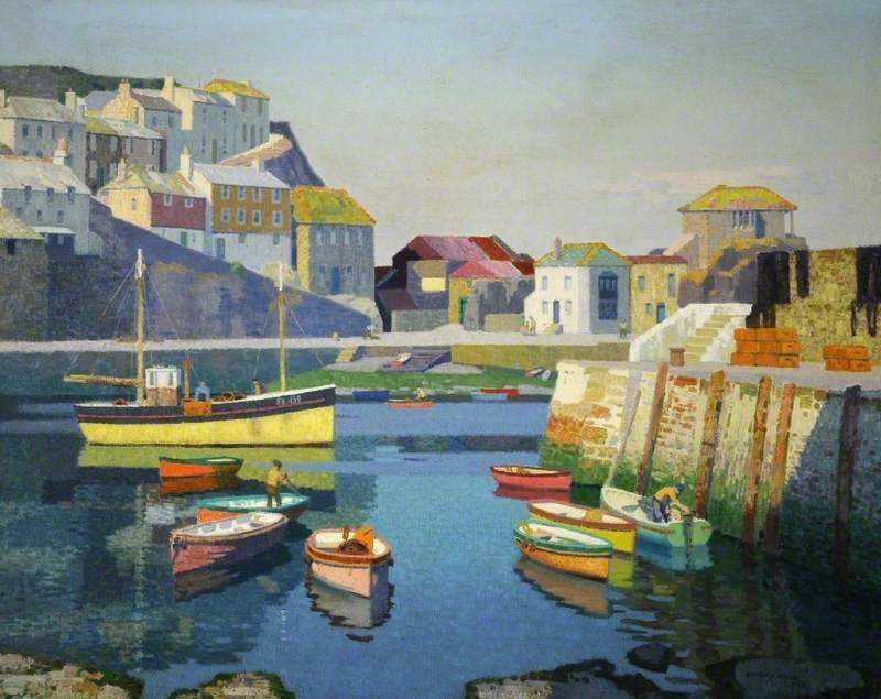 MenschOhneMusil's tweet photo. Mevagissey, Cornwall- Stanley Royle, 1960. https://t.co/Ma0M5QKhyr