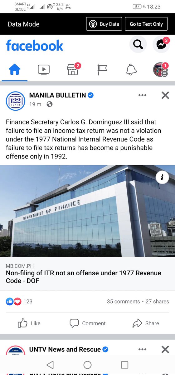 DacpanoRommel's tweet photo. Sana ipinapaintindi mo na lang yan batas @joelzobel  sa mga tagapakinig mo.
HINDI YAN PARANG NANGHIHIMOK KA PA NA WAG MAGBAYAD NG TAX ANG MGA PINOY.
IBA DIN UTAK MO NOH? GANITO BA talaga empleyado nyo @gmanews @dzbb https://t.co/nJCV5H9Y6p