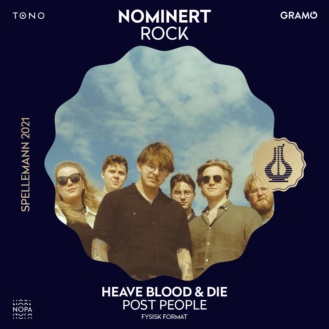 We're Norwegian Grammy nominated! Best Rock!