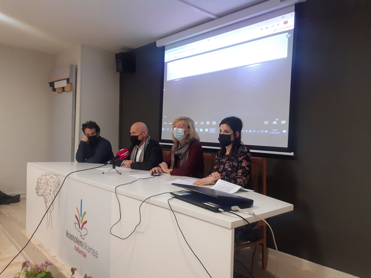 ClusterGaia's tweet photo. Rueda de Prensa: Más de 700 alumnos/as de ikastolas navarras se forman en lenguaje de programación y habilidades computacionales con el método @TxacPlanet (https://t.co/Xal8nN63wI):https://t.co/H6Bux2z16L
@NafarIkastolak, #AzaroaFilms, @Kanaldude, @Euroregion_naen, @InfoUMA https://t.co/2Mn2I1EZ31