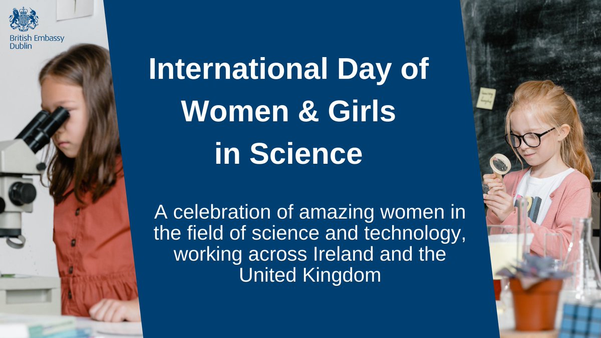 BritEmbDublin's tweet photo. To celebrate International Day of Women &amp; Girls in Science, we spoke to 5 leading women in the science &amp; tech sector about their journeys 👩🏽‍🔬

These scientists have worked with peers across 🇬🇧 &amp; 🇮🇪 to further their work &amp; inspire the next generation

#WomenInScience #WomenInSTEM https://t.co/IjYZLlHV6O