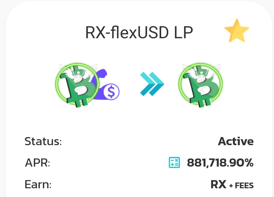 cryptogesic's tweet photo. πHoorraayyπ
RX-FlexUSD ranch is now live and APR is in full throttle
Maximize your earnings by staking Cryptogesic RX and SmartBCH Stablecoin FlexUSD!
π https://t.co/fVG6E3e5BA
#Cryptogesic #NewRanch #BestTimeToStakeIsNOW
#HighAPR https://t.co/4DT0qxEcrQ