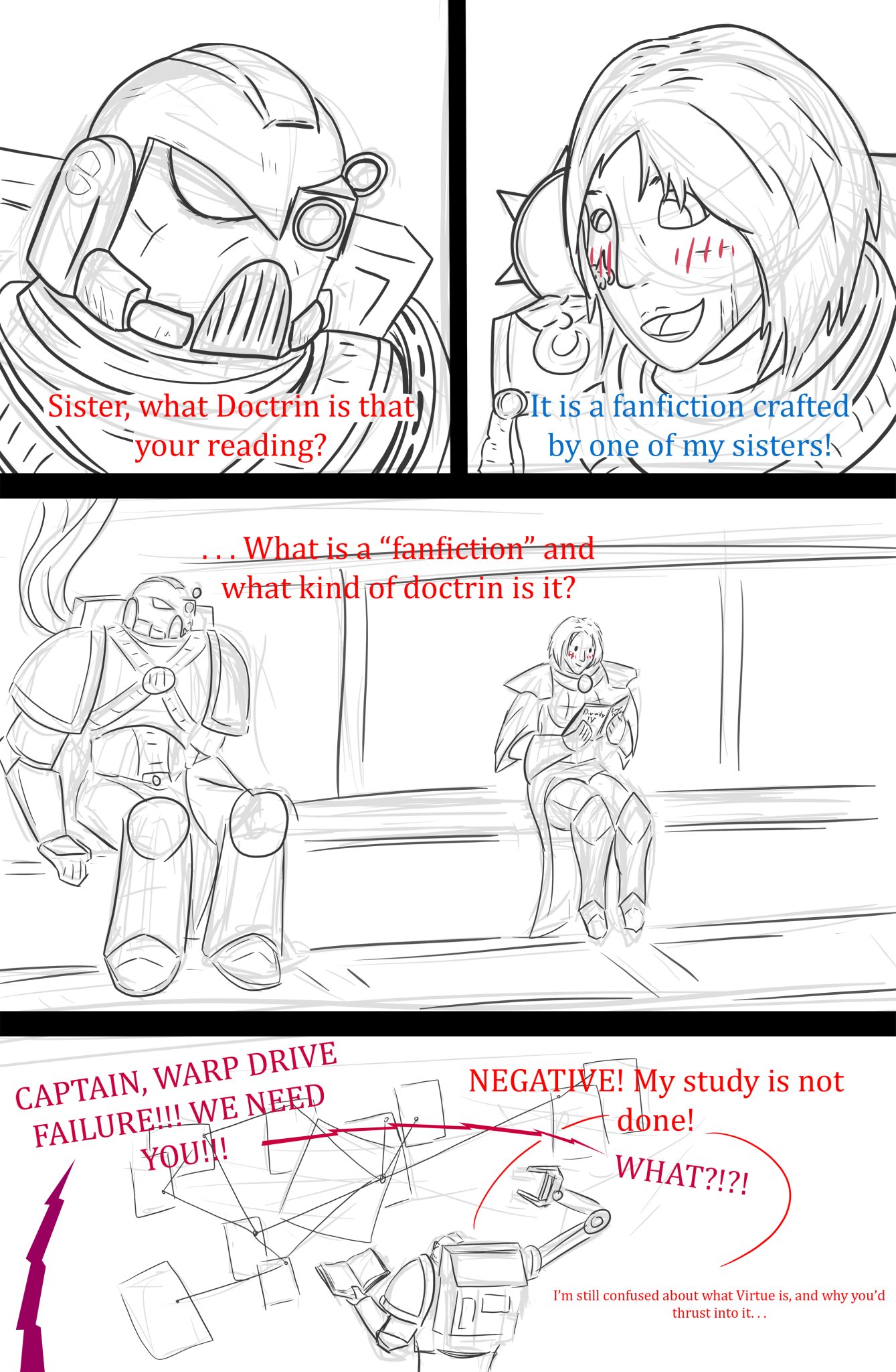 𝙀𝙣𝙙𝙚𝙧 - Commissions Open! on X: ““The Sister’s Fanfiction 