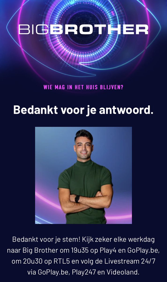 Laten we Salar in het huis houden!!💯🙌🏼 #bigbrothernlbe #NoBiggie2022