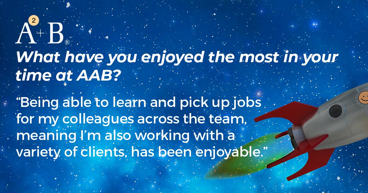 AABGroup_'s tweet image. Today is the last day of #NationalApprenticeshipWeek2022, so we wanted to introduce Nick, who joined our Business Advisory Group as an apprentice.

We asked him a few questions about his experience so far of our #ApprenticeshipProgramme - read his answers below!