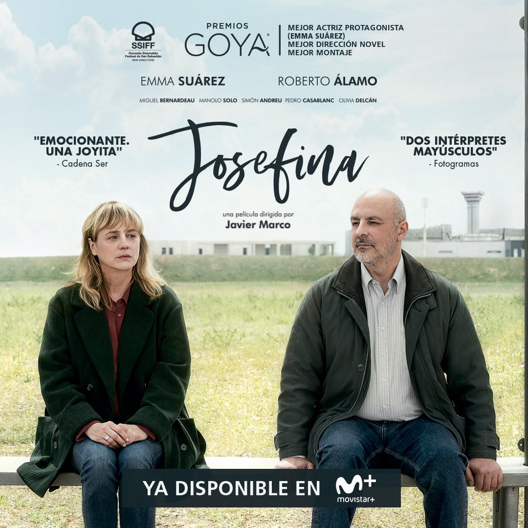 JosefinaLaPelícula (@filmjosefina) on Twitter photo #JosefinaLaPelícula 💌, una de las óperas primas revelación de este año 👉 nominada a 3 <a href="/PremiosGoya/">Premios Goya</a>, ya ha llegado a <a href="/MovistarPlus/">Movistar Plus+</a> 🙌🏠🎦.
#Goya2022 🎆 Nominada a Mejor Actriz Protagonista (#EmmaSuárez), Mejor Dirección Novel (<a href="/javier_marco/">Javier Marco</a>) y Mejor Montaje (#MiguelDoblado). #JosefinaLaPelícula 💌, una de las óperas primas revelación de este año 👉 nominada a 3 <a href="/PremiosGoya/">Premios Goya</a>, ya ha llegado a <a href="/MovistarPlus/">Movistar Plus+</a> 🙌🏠🎦.
#Goya2022 🎆 Nominada a Mejor Actriz Protagonista (#EmmaSuárez), Mejor Dirección Novel (<a href="/javier_marco/">Javier Marco</a>) y Mejor Montaje (#MiguelDoblado).