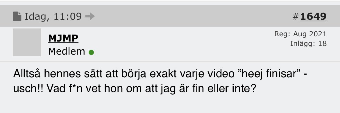 Oförskämt att anta!