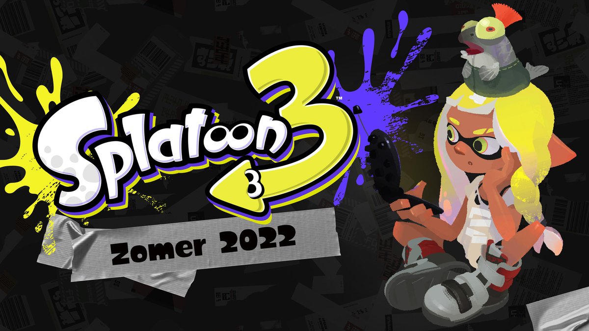 Niet vergeten: #Splatoon3 verschijnt deze zomer voor de #NintendoSwitch. Binnenkort meer nieuws!