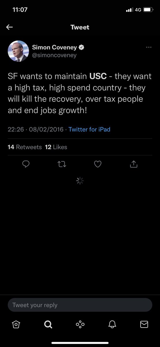 robertburke84's tweet photo. Paschal Donohoe is right. Fine Gael definitely didn’t say they’d abolish USC. https://t.co/hoTg01MQnZ