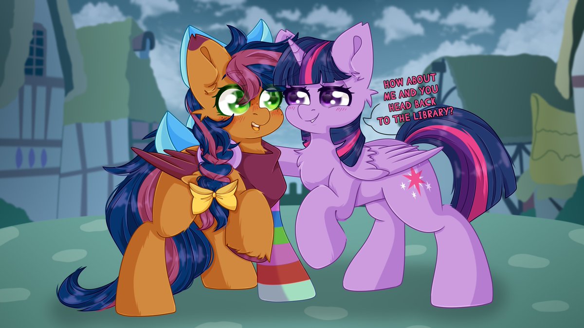 etoz16's tweet photo. Commission for @SolarComet1 

Thanks for commissioning me!

#MLP #twilightsparkle #mylittlepony https://t.co/UzC0JiftkX