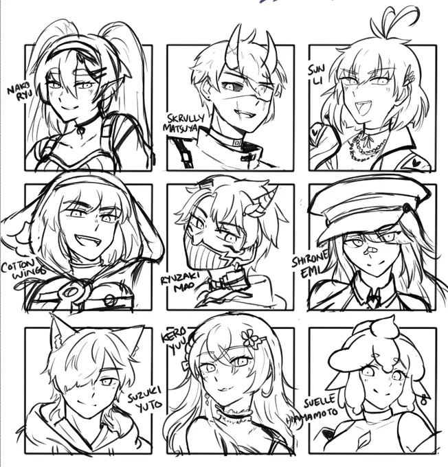🌊 STREAM END - Thank you for everyone that give me their PNGs! The gacha roll has decided on these vtubers! This is a work in progress. 

THANK YOU @shy_vtuber and @NoaQi77 for raiding! THANK U FOR ALL THE FOLLOWS N SUBS! ✨✨ I'll keep going with this 😎😎😎😎 https://t.co/HpOksuIjLU 
