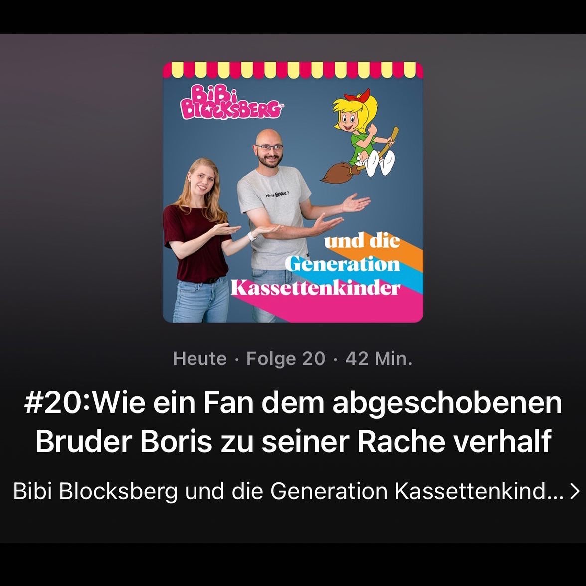 TheMamahuhu's tweet photo. Wer schon immer wissen wollte, wie es zu https://t.co/9jiNx8mcdY kam & wie sich ein Mensch um Kopf & Kragen redet, wenn er zum 1.Mal als Gast in einen Podcast geladen wird… hört selbst: https://t.co/vanyAbxKKq
@BorisBlocksberg #BorisBlocksberg #BibiBlocksberg @SpringerHerten https://t.co/Rfar6JRV5Q