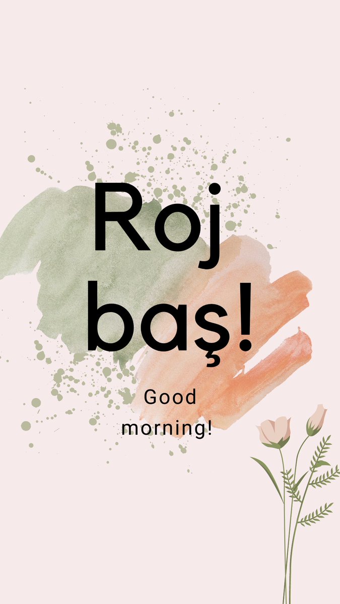 kurdishlessons's tweet photo. Roj baş!
Hûn çawa ne? Kêf? Hal? Zarok?
#kurdî #kurmanjî #zimanêkurdî #kurdish #learnkurdish #kurdishlessons #kurmanji #kurdishlanguage #kurds https://t.co/upJ13cwI4p