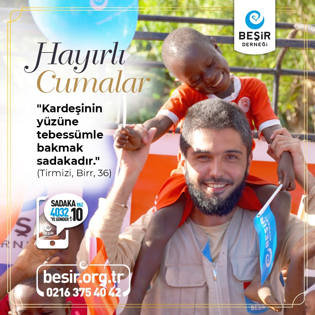 Besirdernegi's tweet photo. "Kardeşinin yüzüne tebessümle bakmak sadakadır"

Hadis-i Şerif

#HayırlıCumalar https://t.co/zaP85BQyOq