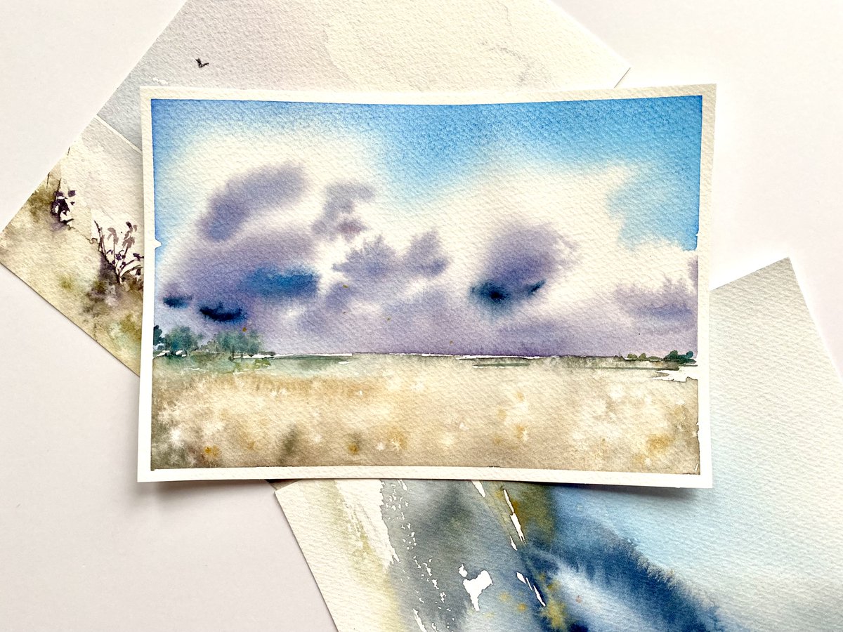 JoyWatercolour's tweet photo. making landscapes :)
#watercolorlandscape
#loosewatercolor
#abstractlandscape https://t.co/TRQx8h4yL9