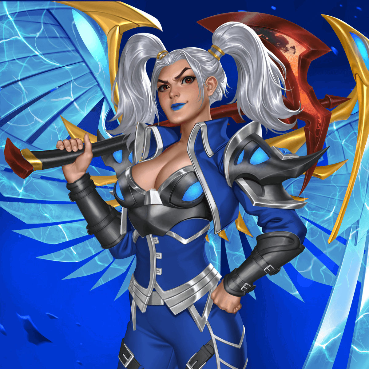 Do you like Alara's new blade color and wings? 
And, do you want to get whitelisted?
10 WL and $1000 Giveaway.  Start here ow.ly/el0350HSrZC

Join our discord.gg/chosenones for daily discord giveaways!

#nft #chosenones #nftgiveaways
