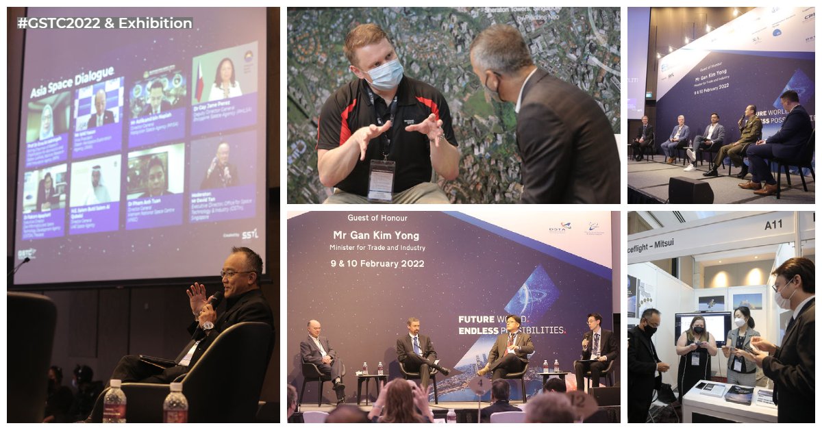 SingaporeSpace's tweet photo. Once again, a big thank you to the community and our partners and sponsors for making the event a success with the insightful and lively conversations at the workshops, presentations, panel discussions and the exhibition! 

See you at GSTC2023! https://t.co/0vkX4NwFXG